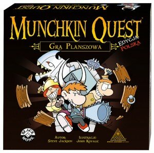 Munchkin Quest (wydanie polskie) [gra planszowa]