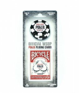 Bicycle WSOP World series of Poker Red BLISTER