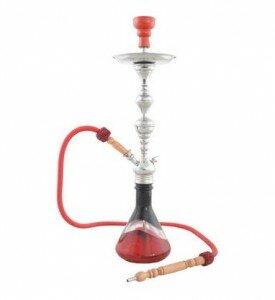SHISHA Aladin Fata Morgana 2 73cm czerwono / czarna