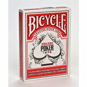 Bicycle World series of Poker CZerwone