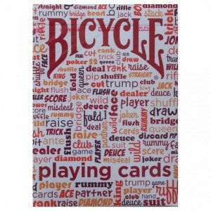 Bicycle TABLE TALK red