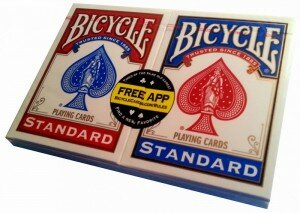 Karty do gry Bicycle Standard Rider Back Dwie talie