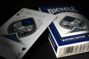 Bicycle Masters Edition Deck Blue