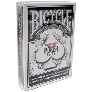Bicycle World series of Poker CZARNE